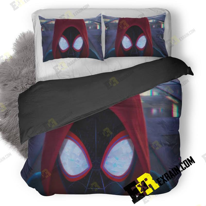 Spiderman Into The Spider Verse Uc 3D Customized Duvet Cover Bedding Set