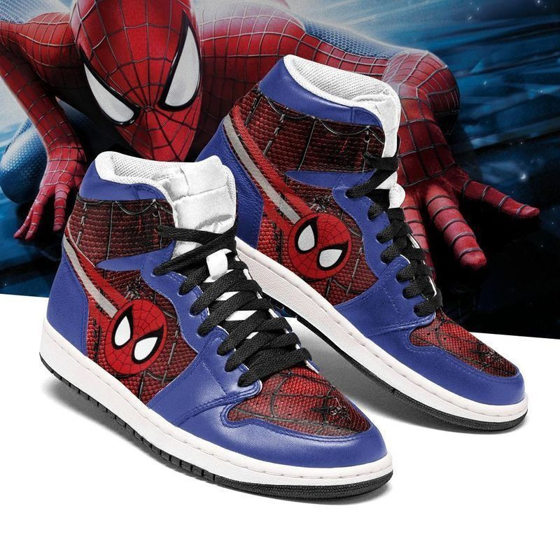 Spiderman Marvel 6 High Top Air Jordan Sneaker, Air Jordan Hightop
