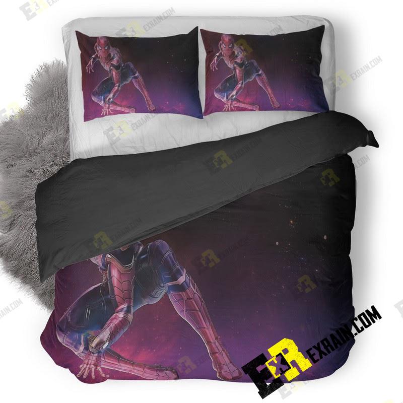 Spiderman New Suit For Avengers Infinity War Si 3D Customized Duvet Cover Bedding Set