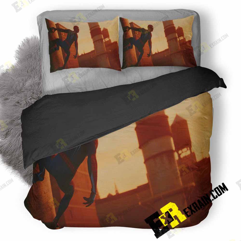 Spiderman Ps 3D Customized Duvet Cover Bedding Set