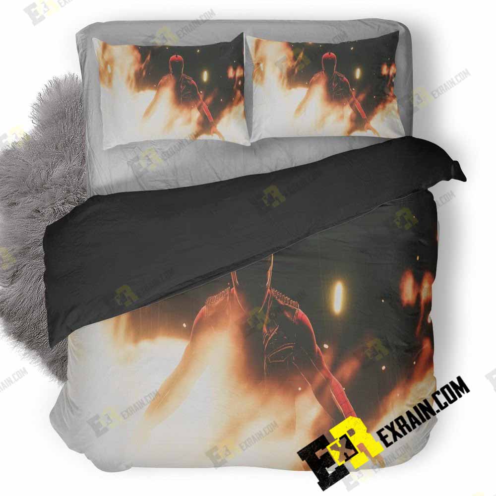 Spiderman Ps 3D Customized Duvet Cover Bedding Set