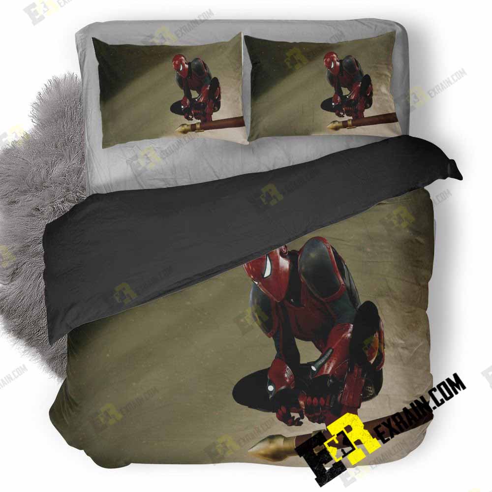 Spiderman Ps 3D Customized Duvet Cover Bedding Set