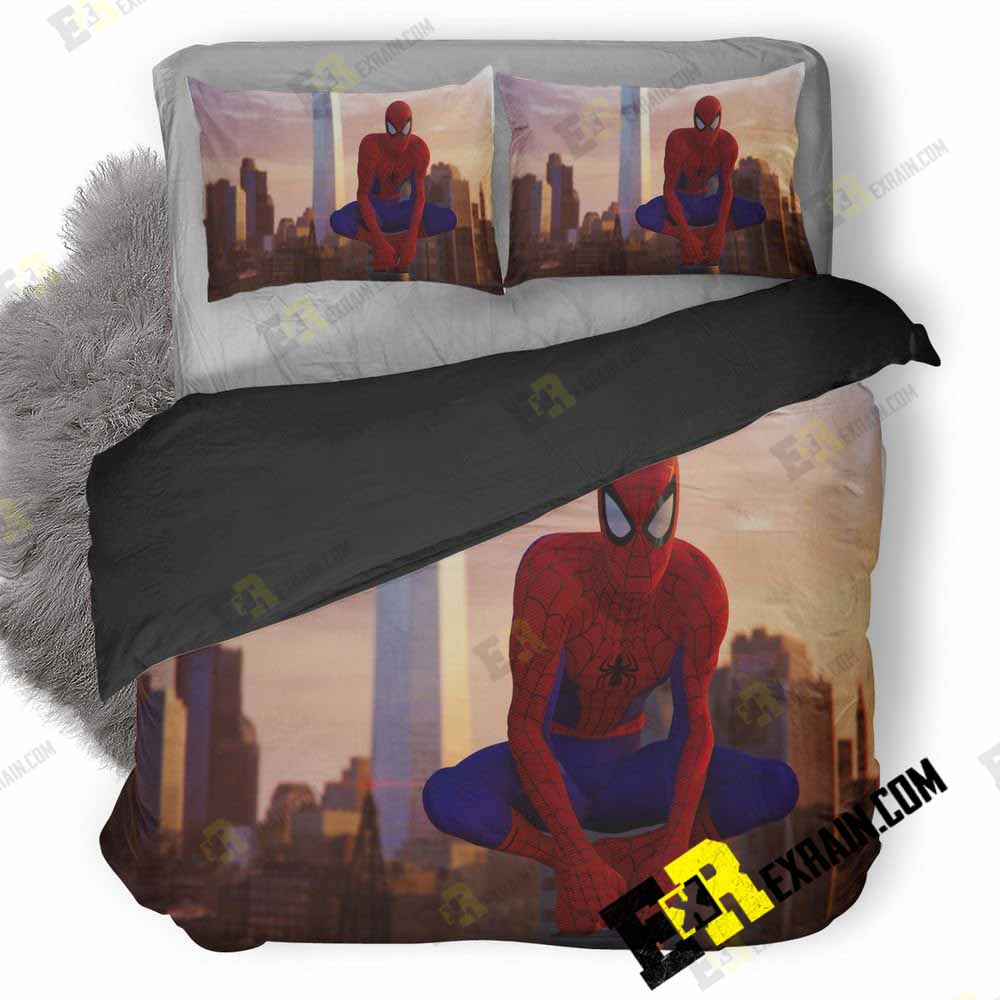 Spiderman Ps 3D Customized Duvet Cover Bedding Set
