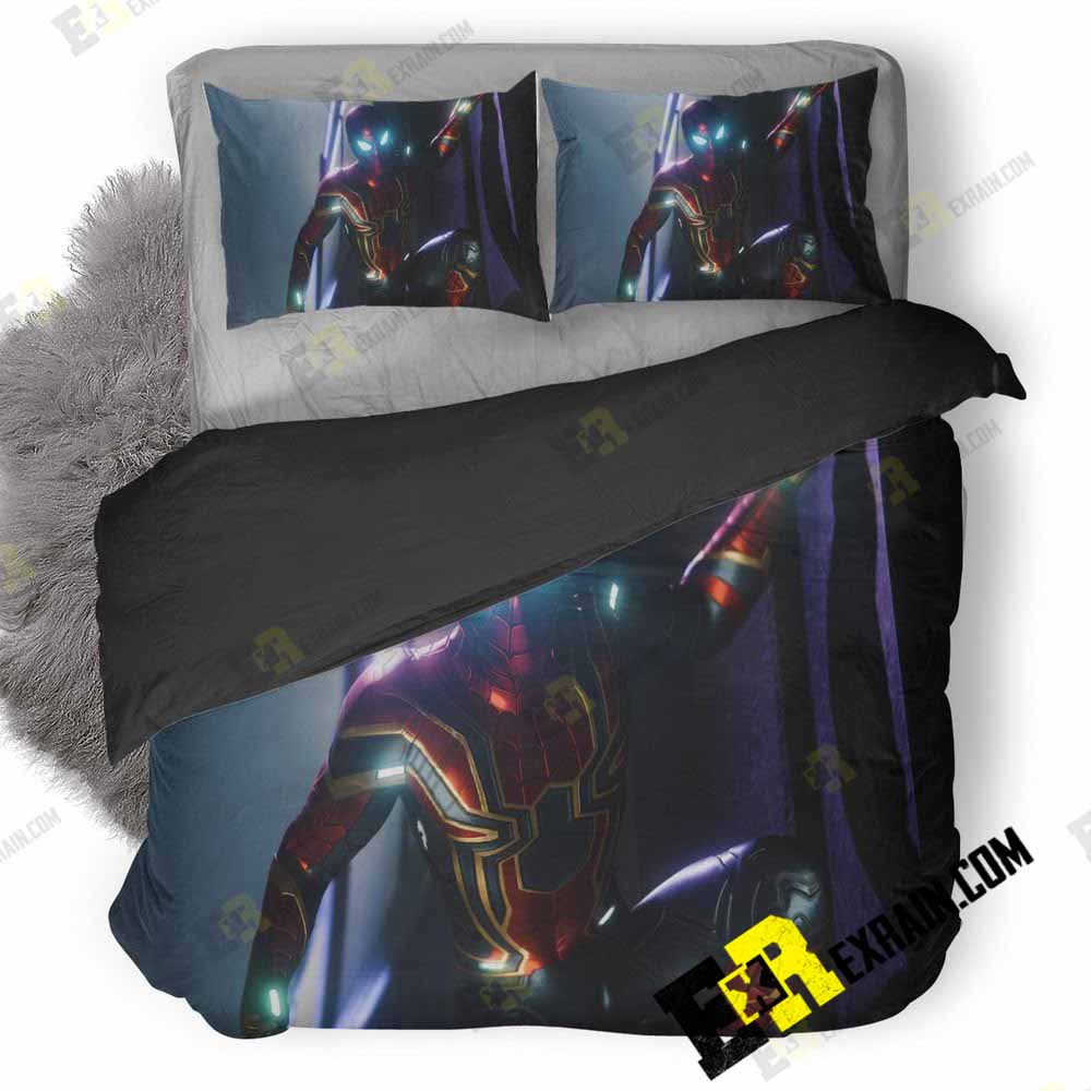 Spiderman Ps 3D Customized Duvet Cover Bedding Set