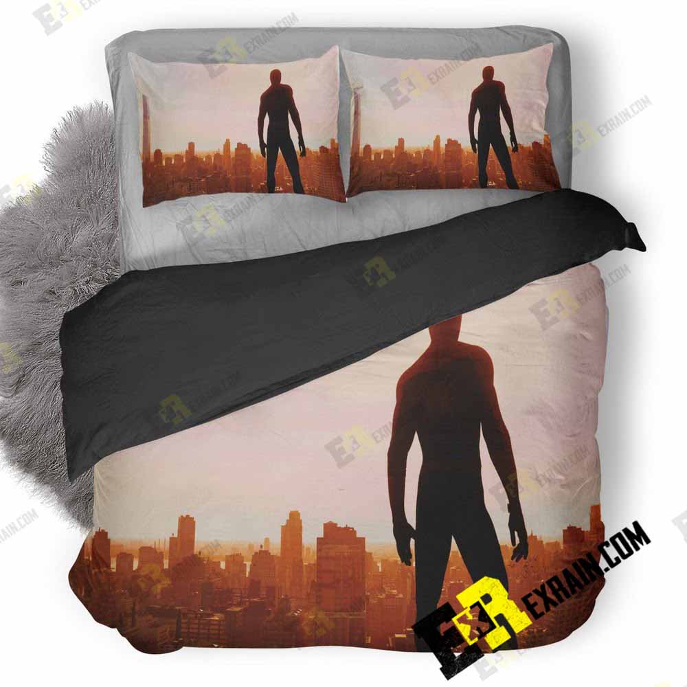 Spiderman Ps 3D Customized Duvet Cover Bedding Set