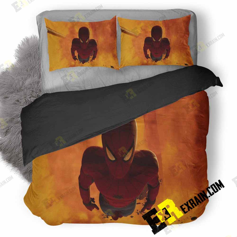 Spiderman Ps 3D Customized Duvet Cover Bedding Set