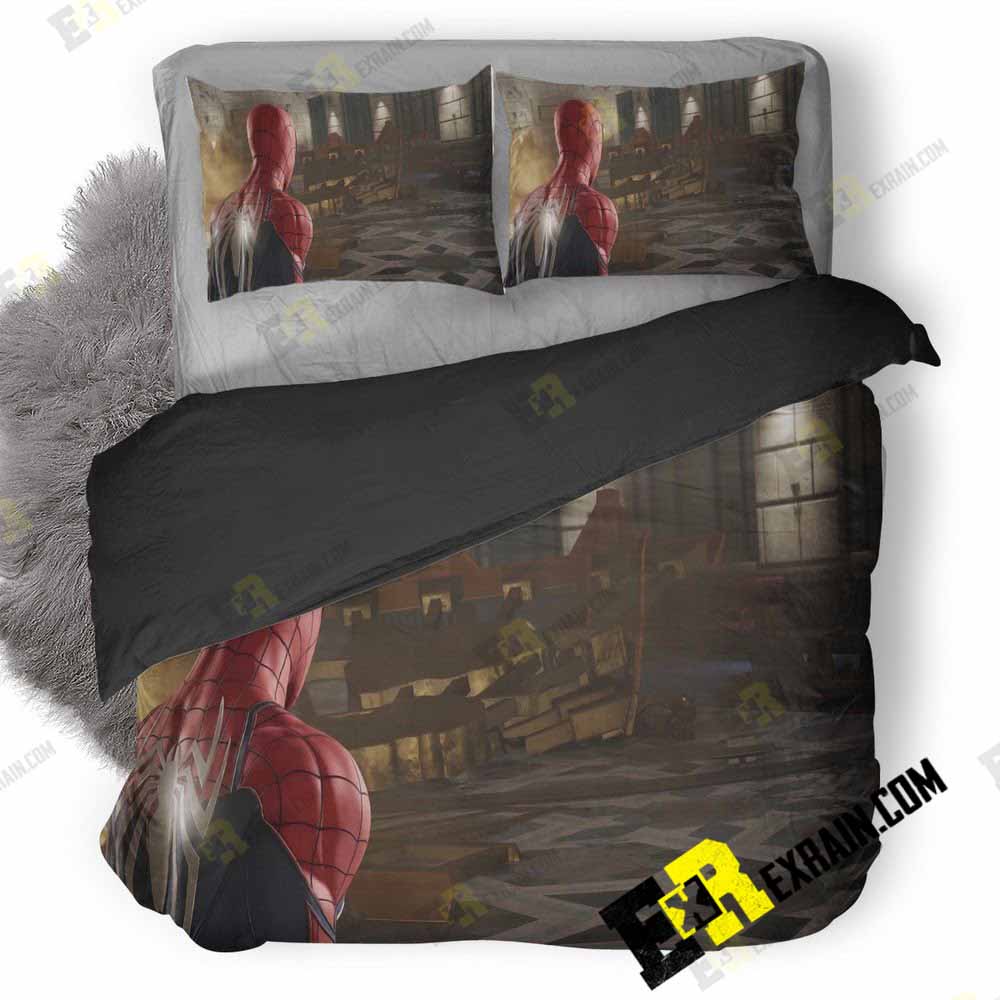 Spiderman Ps 3D Customized Duvet Cover Bedding Set