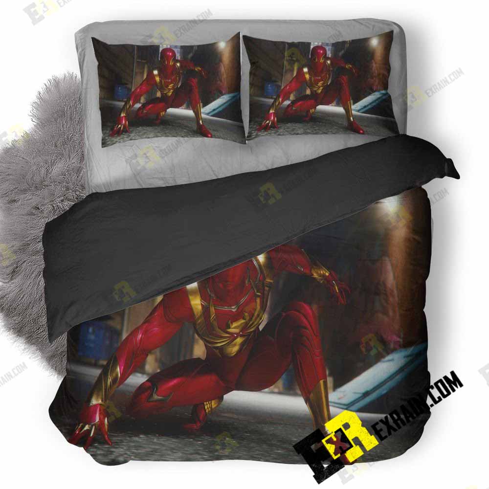 Spiderman Ps 3D Customized Duvet Cover Bedding Set