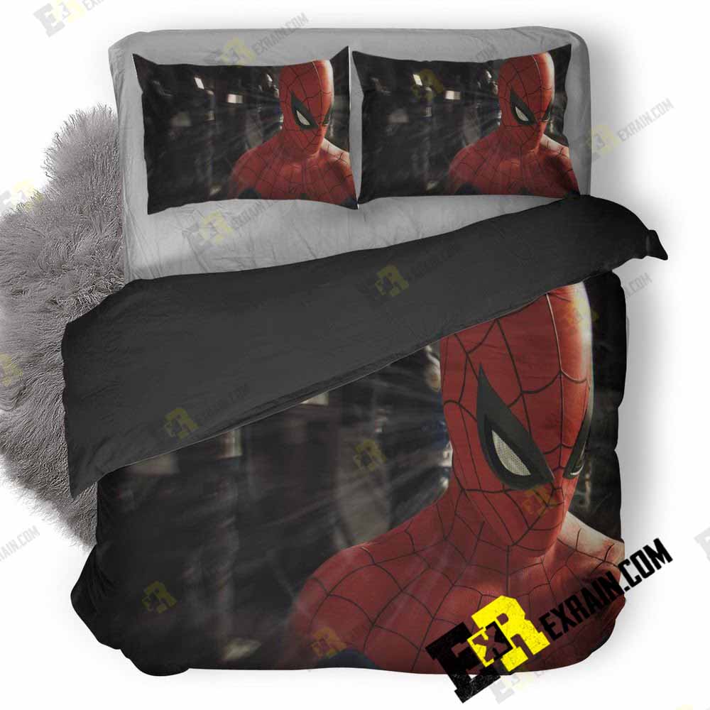 Spiderman Ps 3D Customized Duvet Cover Bedding Set