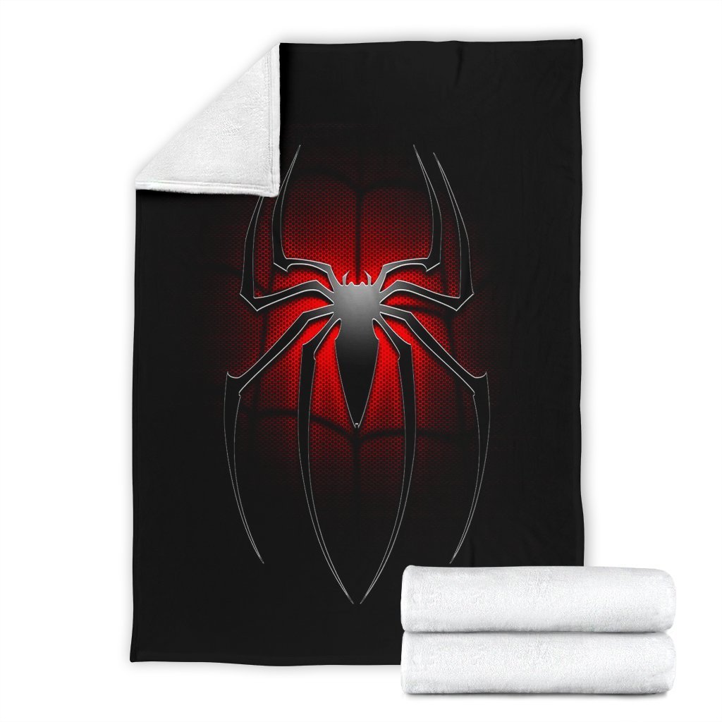 Spiderman Sherpa Blanket Cozy Blanket Fleece Blanket