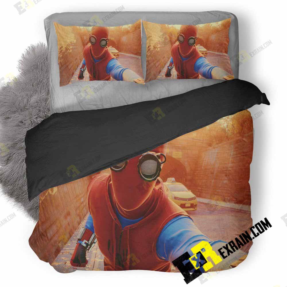 Spidey Vq 3D Customized Duvet Cover Bedding Set