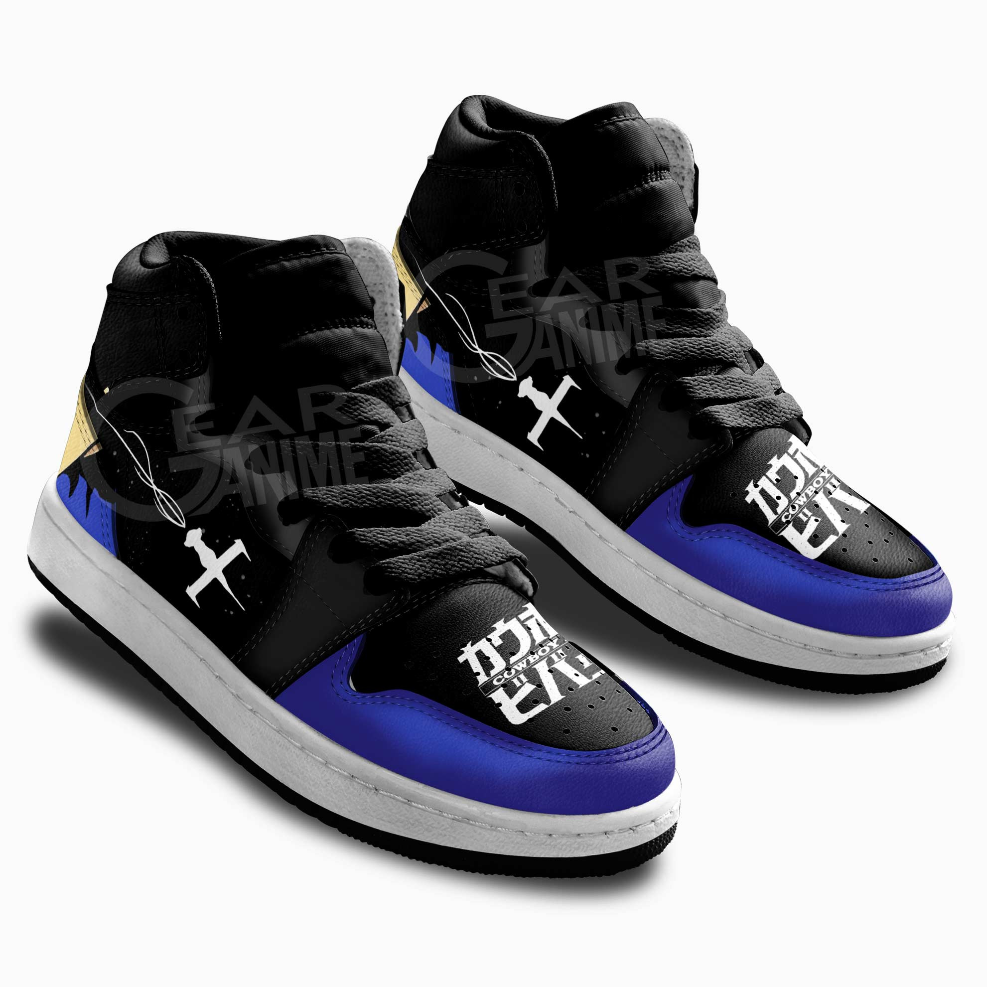Spike Spiegel Kids Sneakers Cowboy Bebop Anime Kids Shoes
