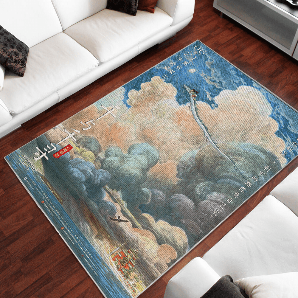 Spirited Away Area Rectangle Rug