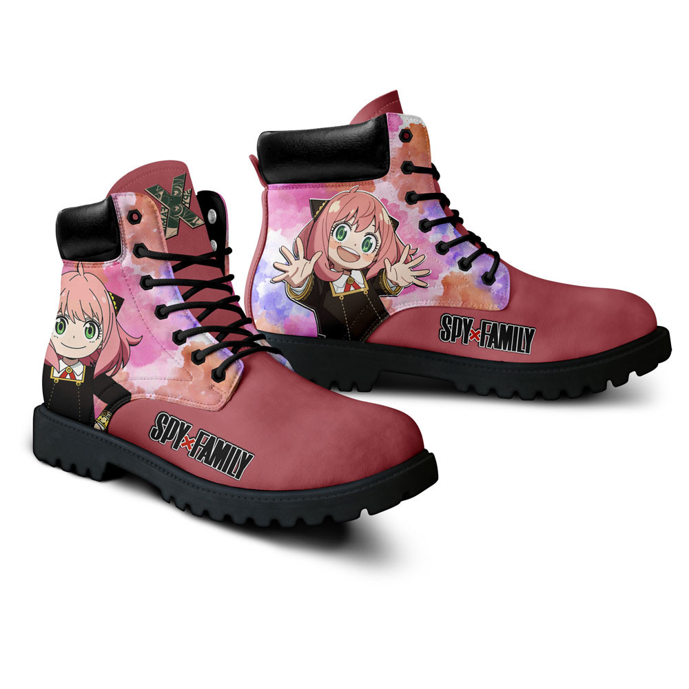 Spy x Family Anya Forger Boots Anime Custom Shoes