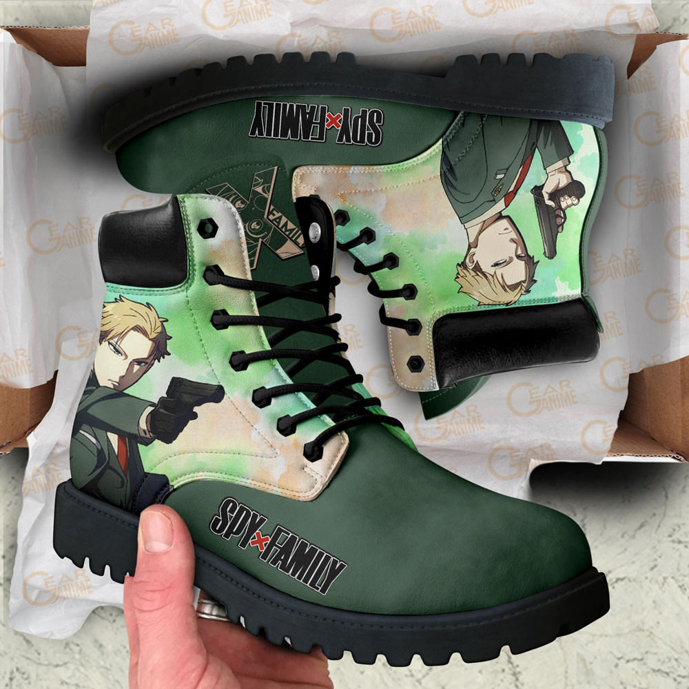 Spy x Family Loid Forger Boots Anime Custom Shoes