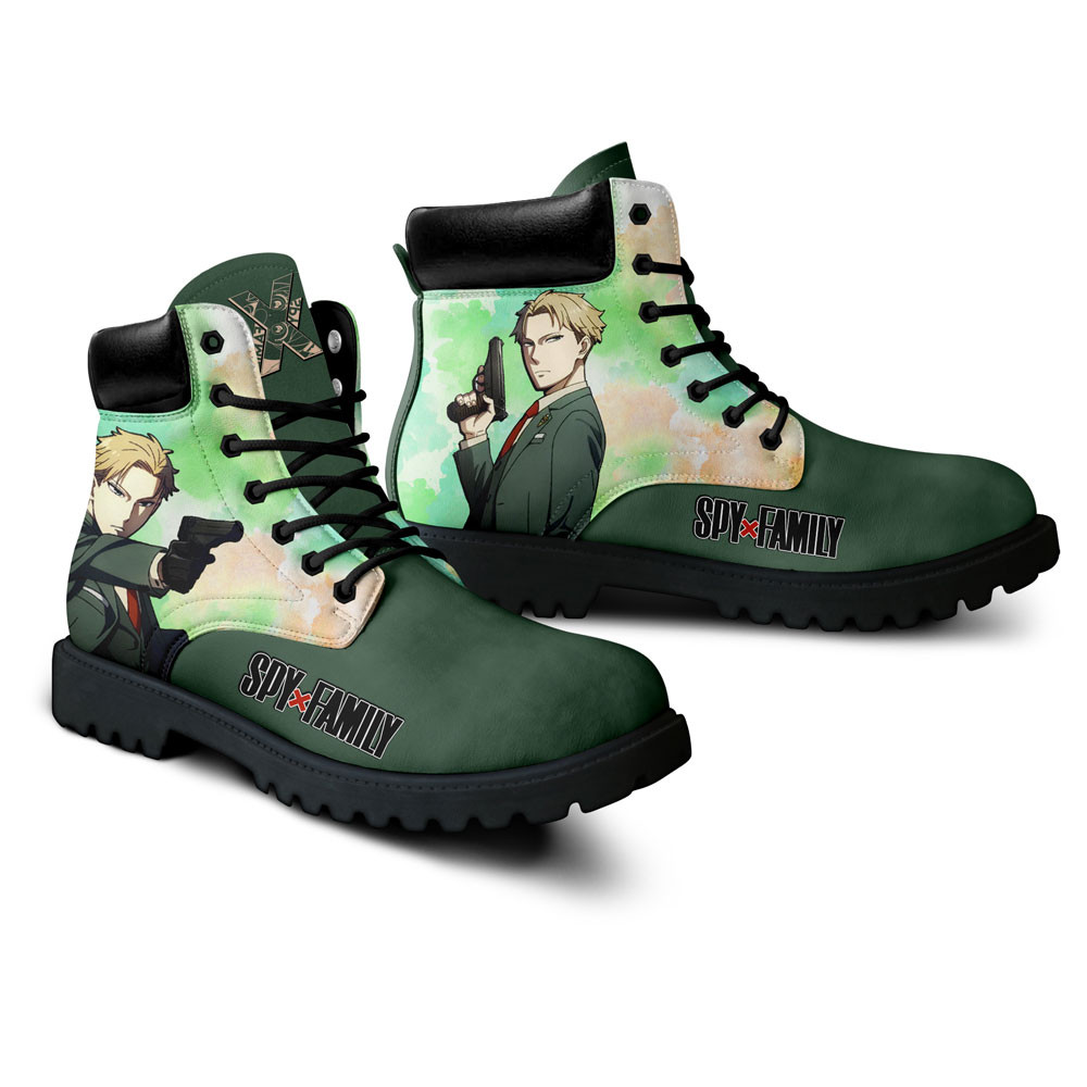 Spy x Family Loid Forger Boots Anime Custom Shoes