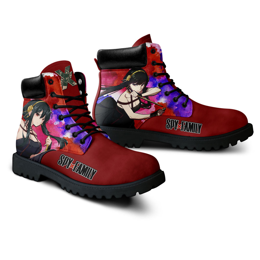 Spy x Family Yor Forger Boots Anime Custom Shoes