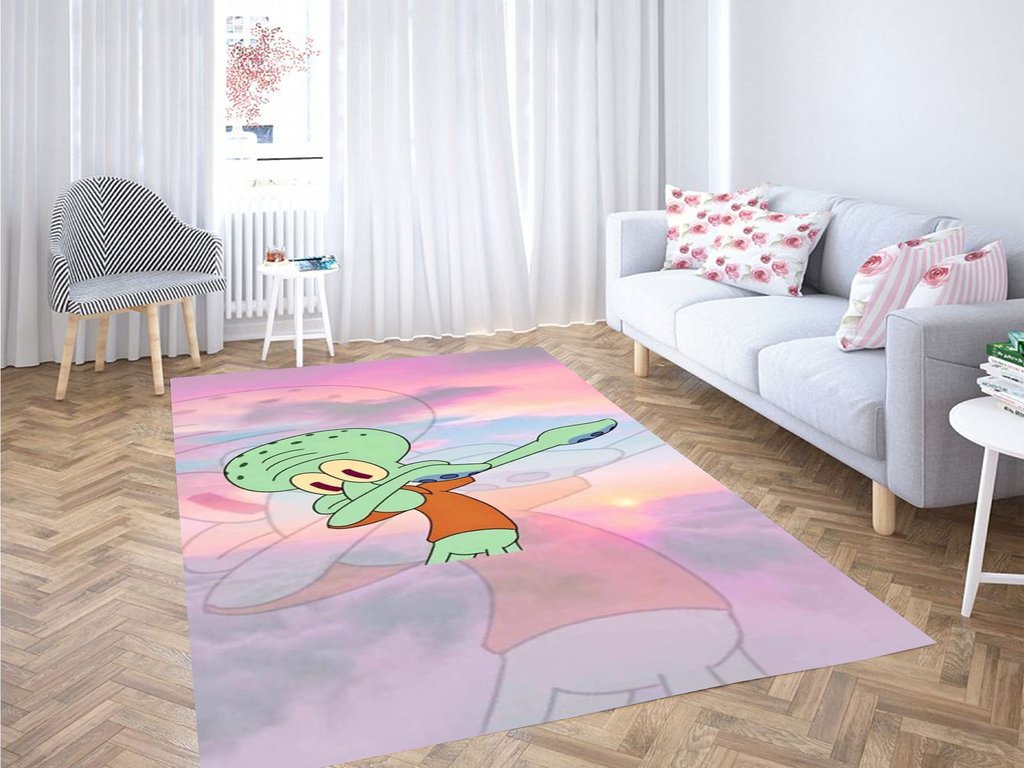 Squidward Wallpapers Living Room Modern Carpet Rectangle Rug