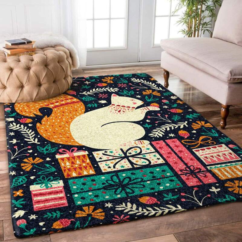 Squirrel Rectangle Rug