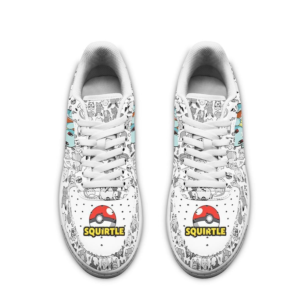 Squirtle Air Sneakers Custom Anime Pokemon Shoes