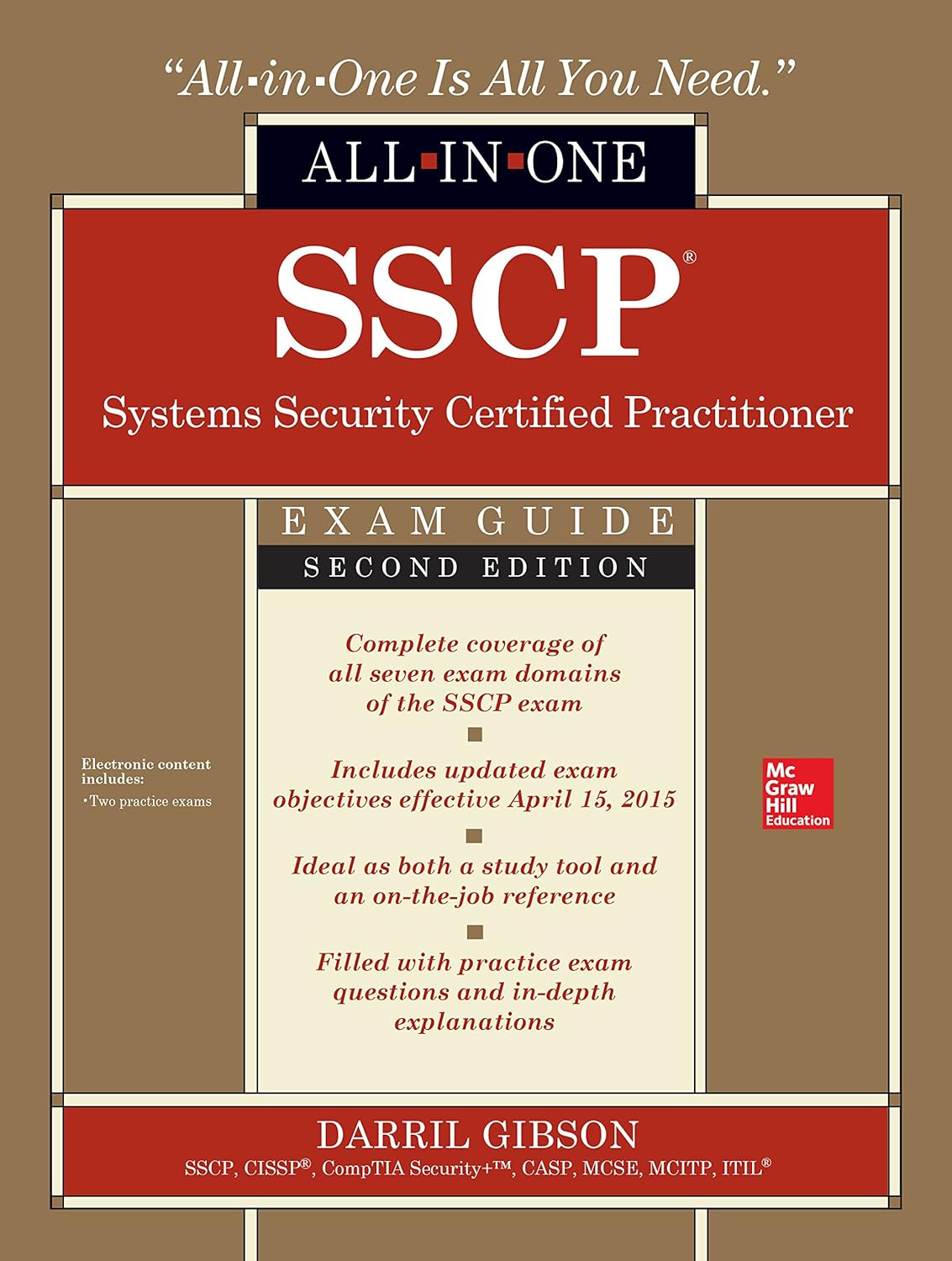 SSCP Systems Security Certified Practitioner All-in-One Exam Guide, Second Edition (PDF/EPUB Version)