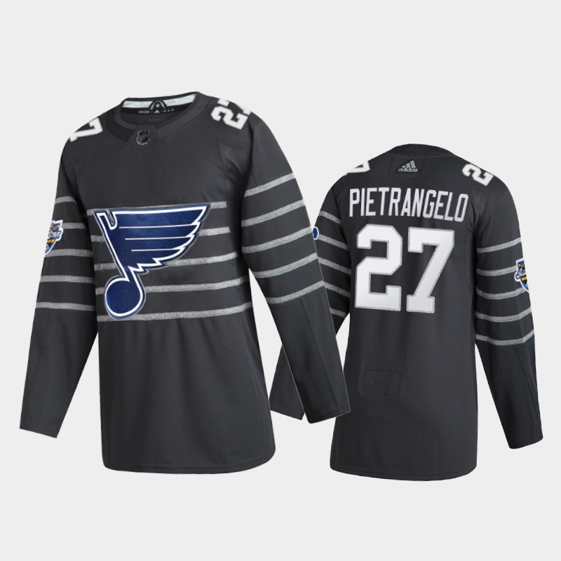 St. Louis Blues Alex Pietrangelo #27 2020 NHL All-Star Game Gray Jersey