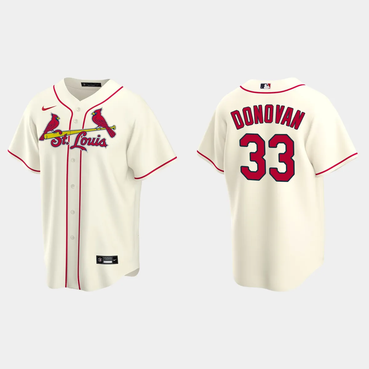 St. Louis Cardinals Brendan Donovan Alternate Jersey - Cream