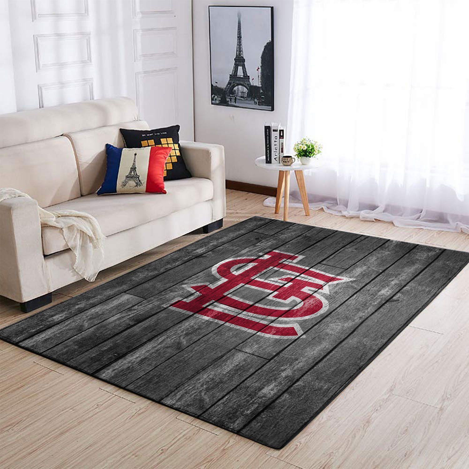 St. Louis Cardinals Living Room Area Rectangle Rug