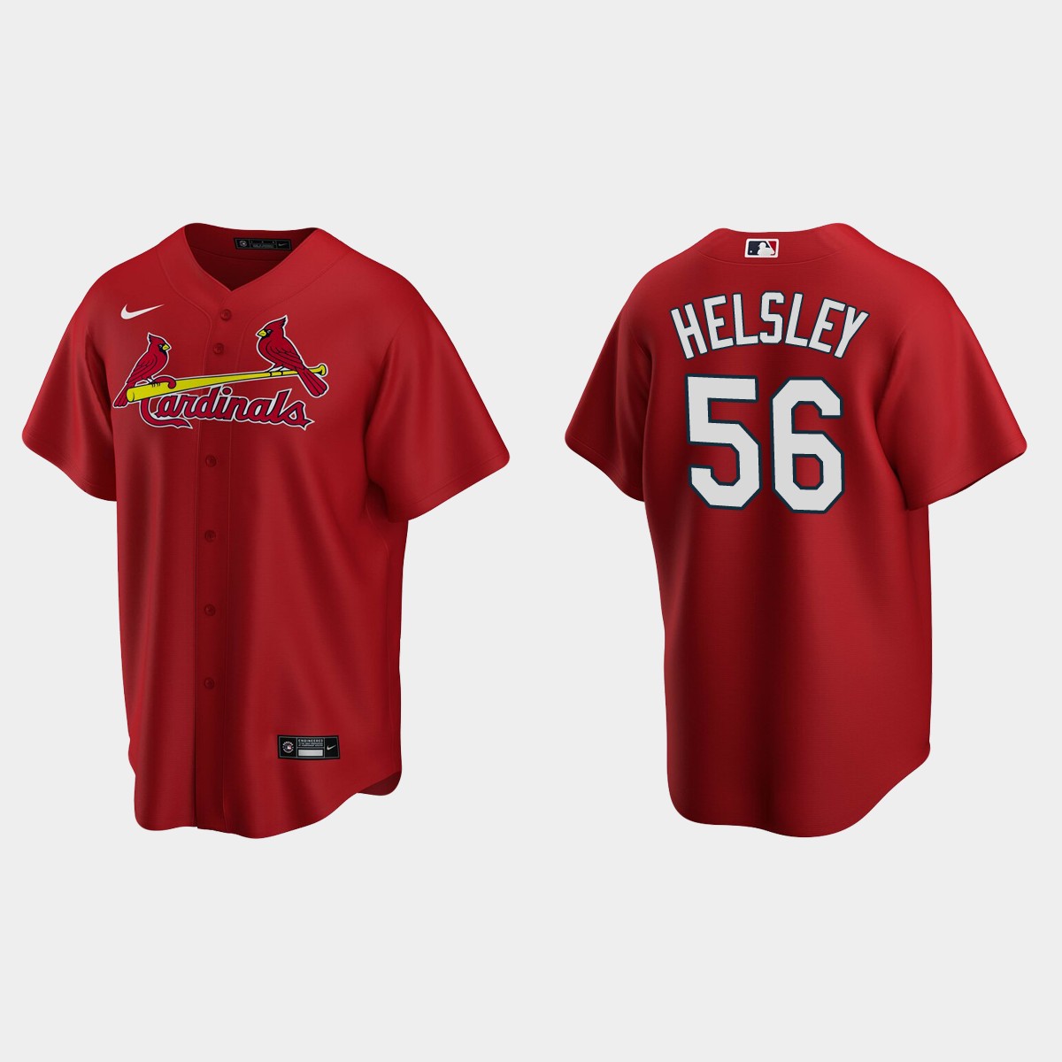 St. Louis Cardinals Ryan Helsley Alternate Jersey - Red