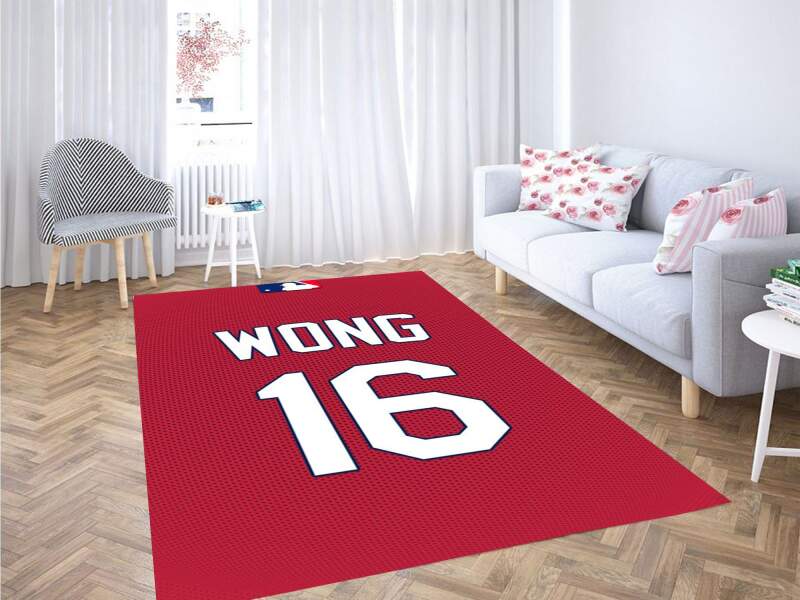 St Louis Cardinals Jersey Carpet Rectangle Rug