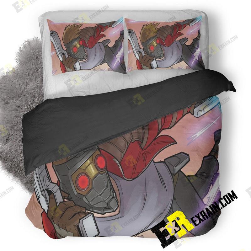 Star Lord Artwork Bt 3D Customized Duvet Cover Bedding Set