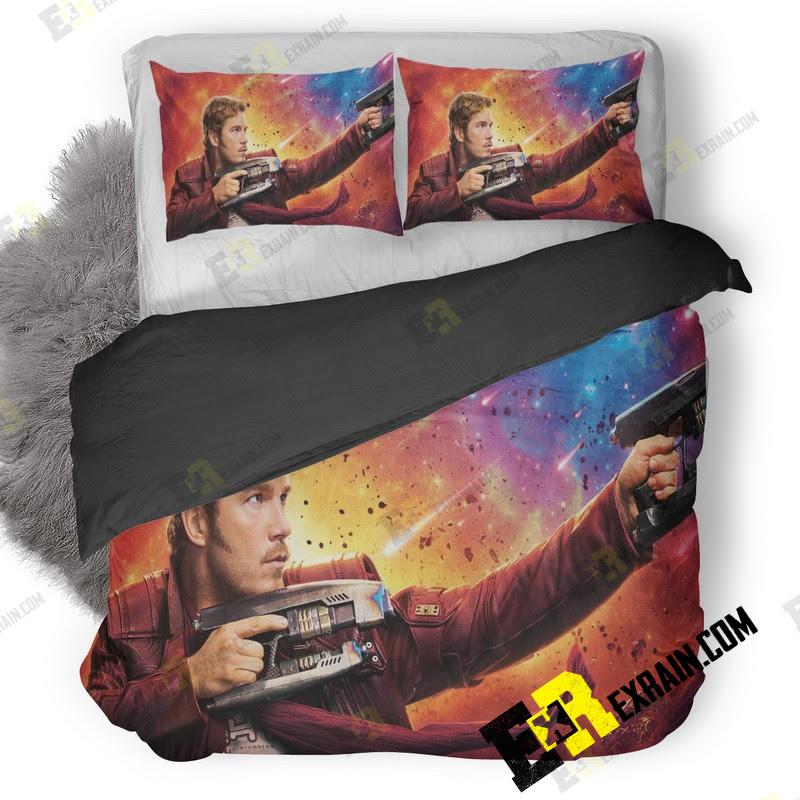 Star Lord Guardians Of The Galaxy Vol 3D Customized Duvet Cover Bedding Set