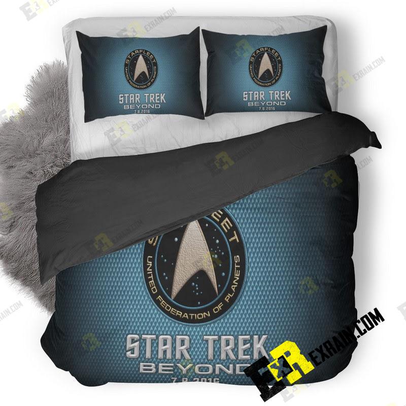 Star Trek Beyond Movie Poster Art 3D Customized Duvet Cover Bedding Set