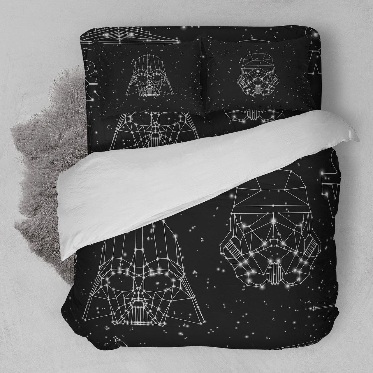 Star Wars – Night Sky Stars Duvet Cover Bedding Set