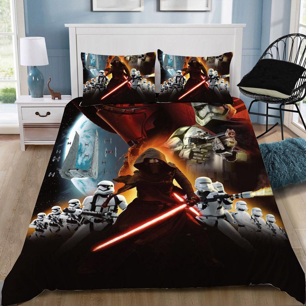 Star Wars 3D Customized Duvet Cover Bedding Set