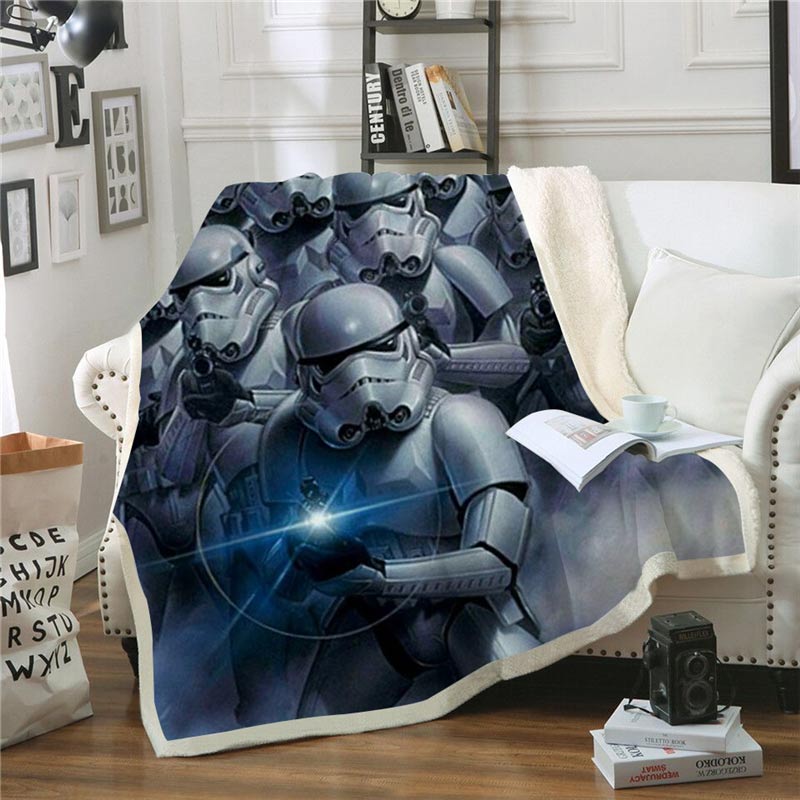 Star Wars 3d Throw Blanke Fleece Blanket