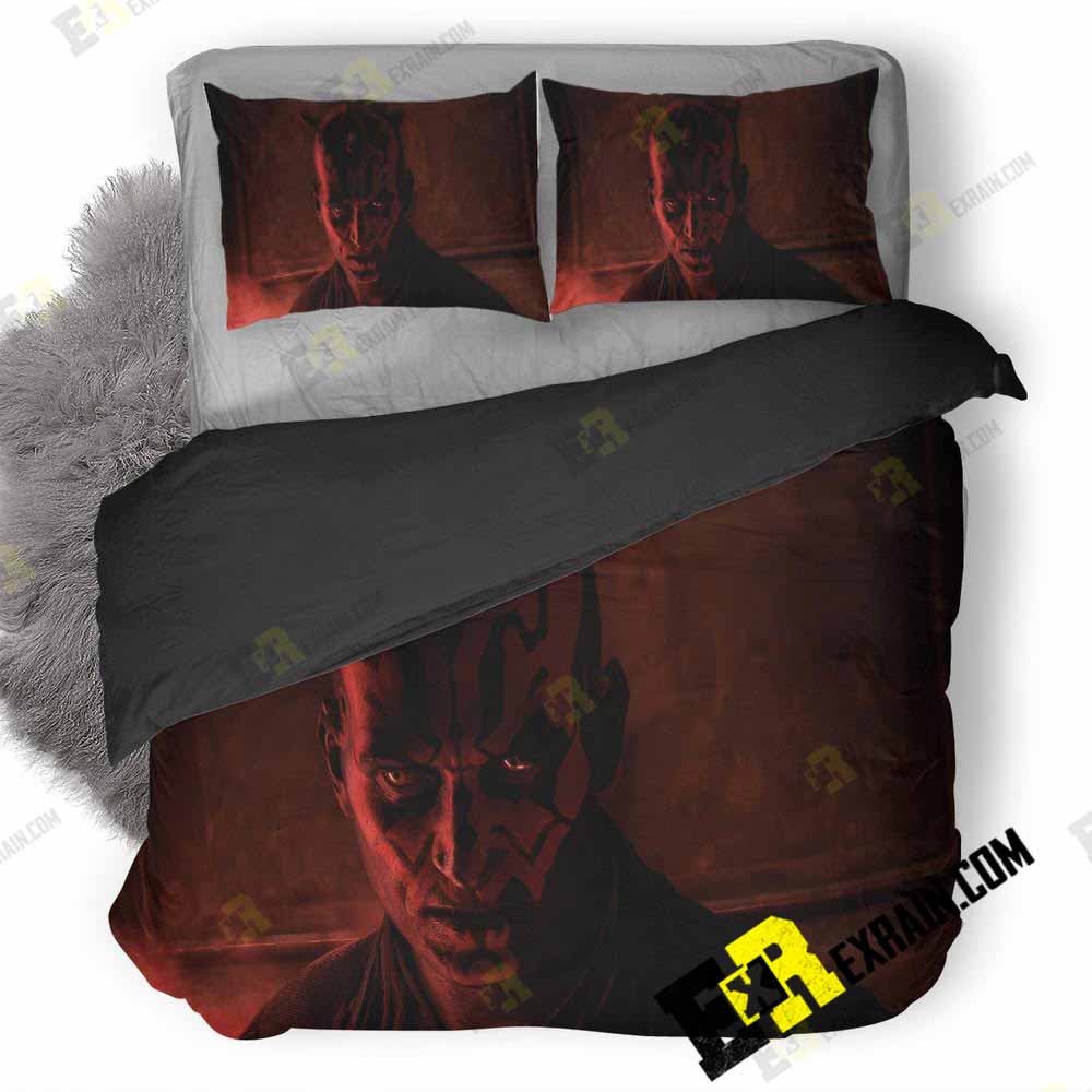 Star Wars Battlefront Ii Darth Maul 3X 3D Customized Duvet Cover Bedding Set