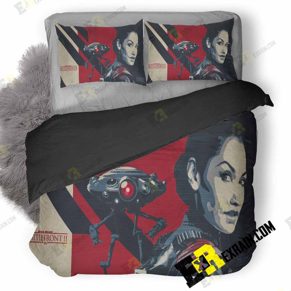 Star Wars Battlefront Ii Playstation Artwork Aq 3D Customized Duvet Cover Bedding Set