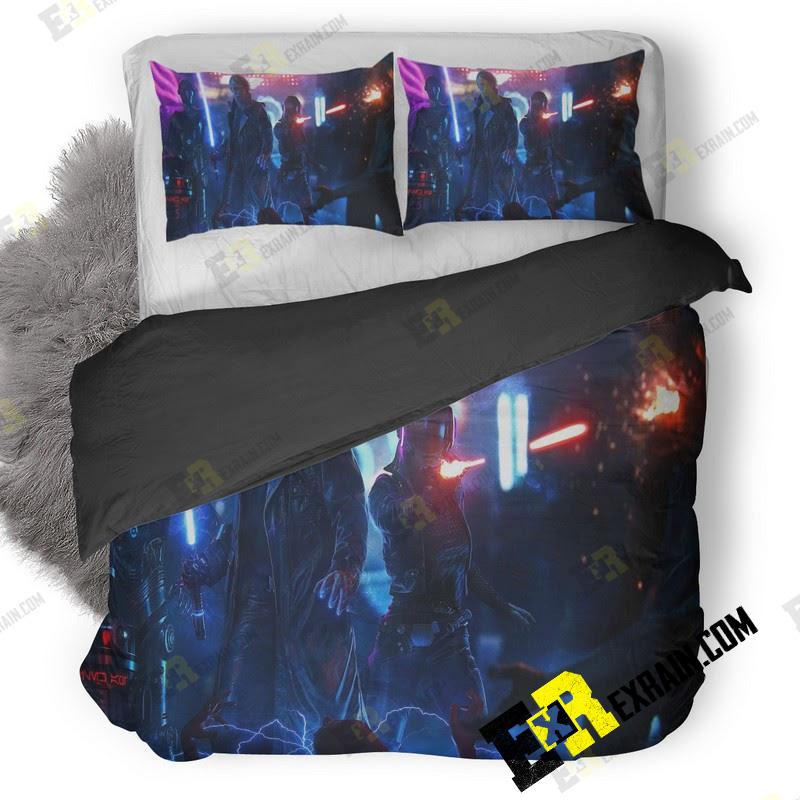 Star Wars Character Concept Art 3P 3D Customized Duvet Cover Bedding Set