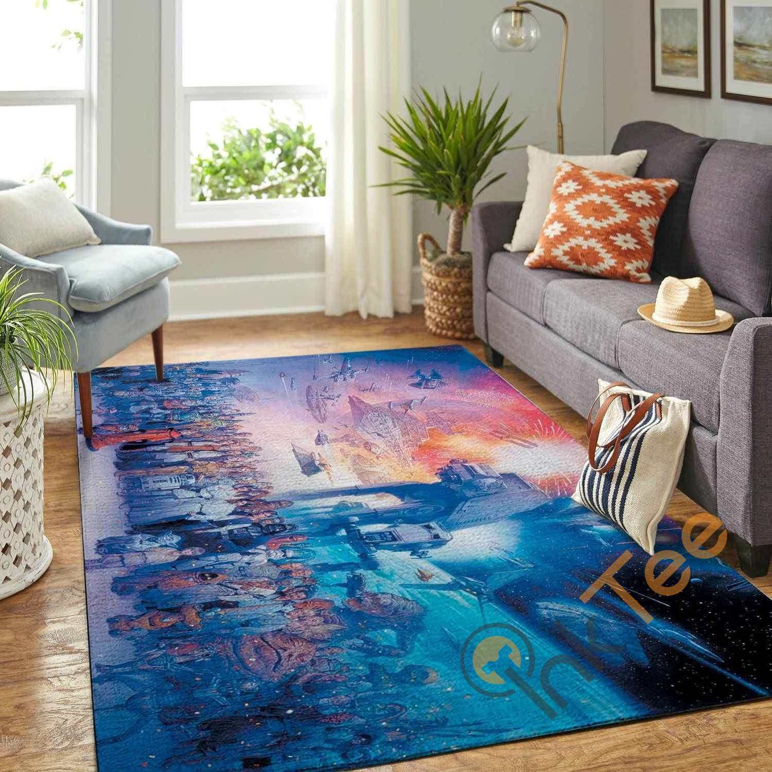 Star Wars Characters Area Rectangle Rug