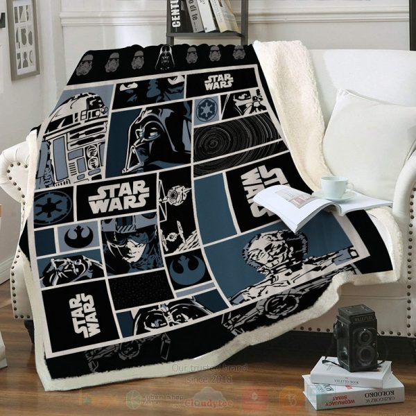 Star Wars Characters Custom Throw Fleece Blanket