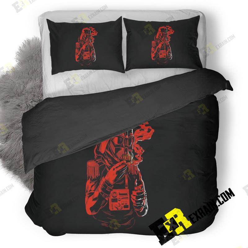 Star Wars Dark Red 8K Yi 3D Customized Duvet Cover Bedding Set