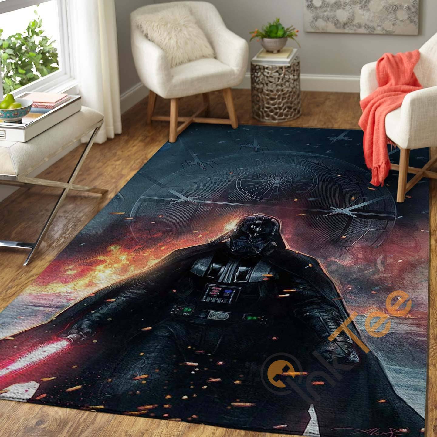 Star Wars Darth Vader Disney Living Room Movies Bedroom Rectangle Rug