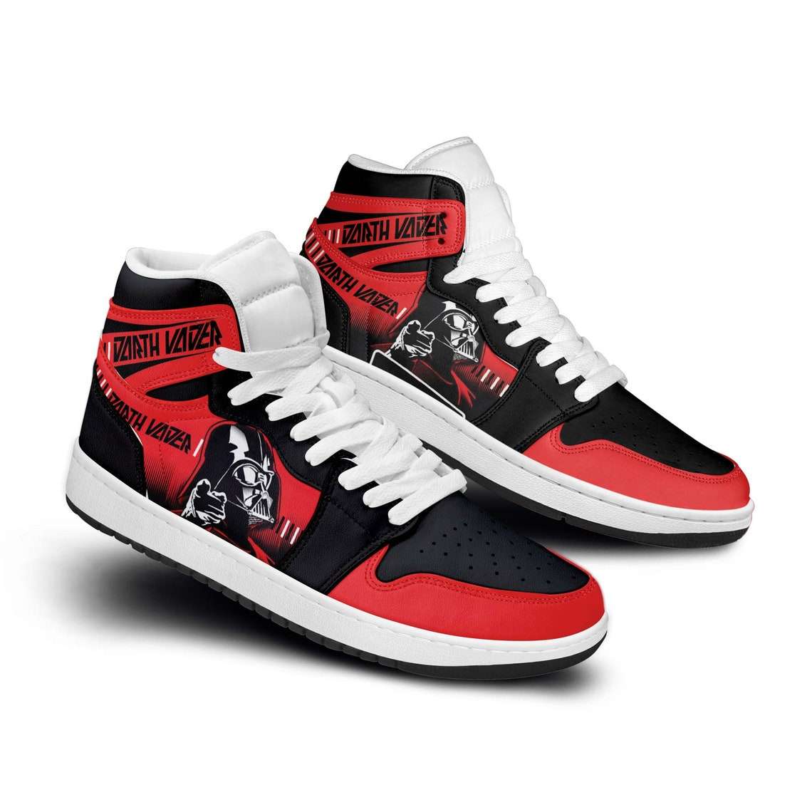 Star Wars Darth Vader JD Sneakers Shoes, Air Jordan Hightop