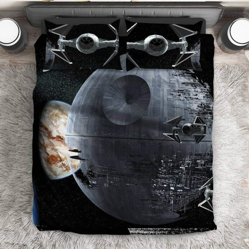 Star Wars Deathtar 3D Customized Duvet Cover Bedding Set