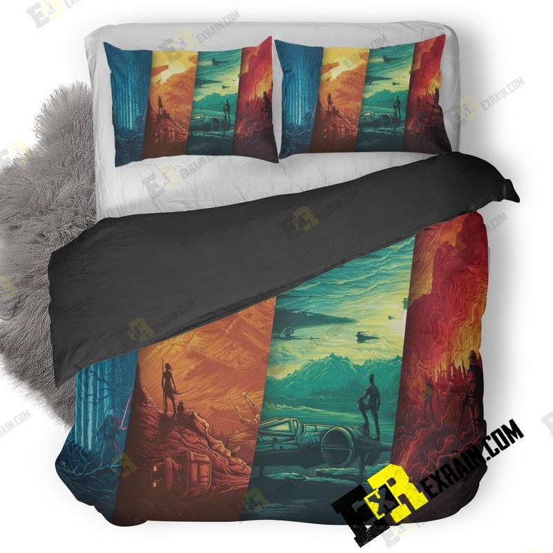 Star Wars Poster 3D Customized Duvet Cover Bedding Set