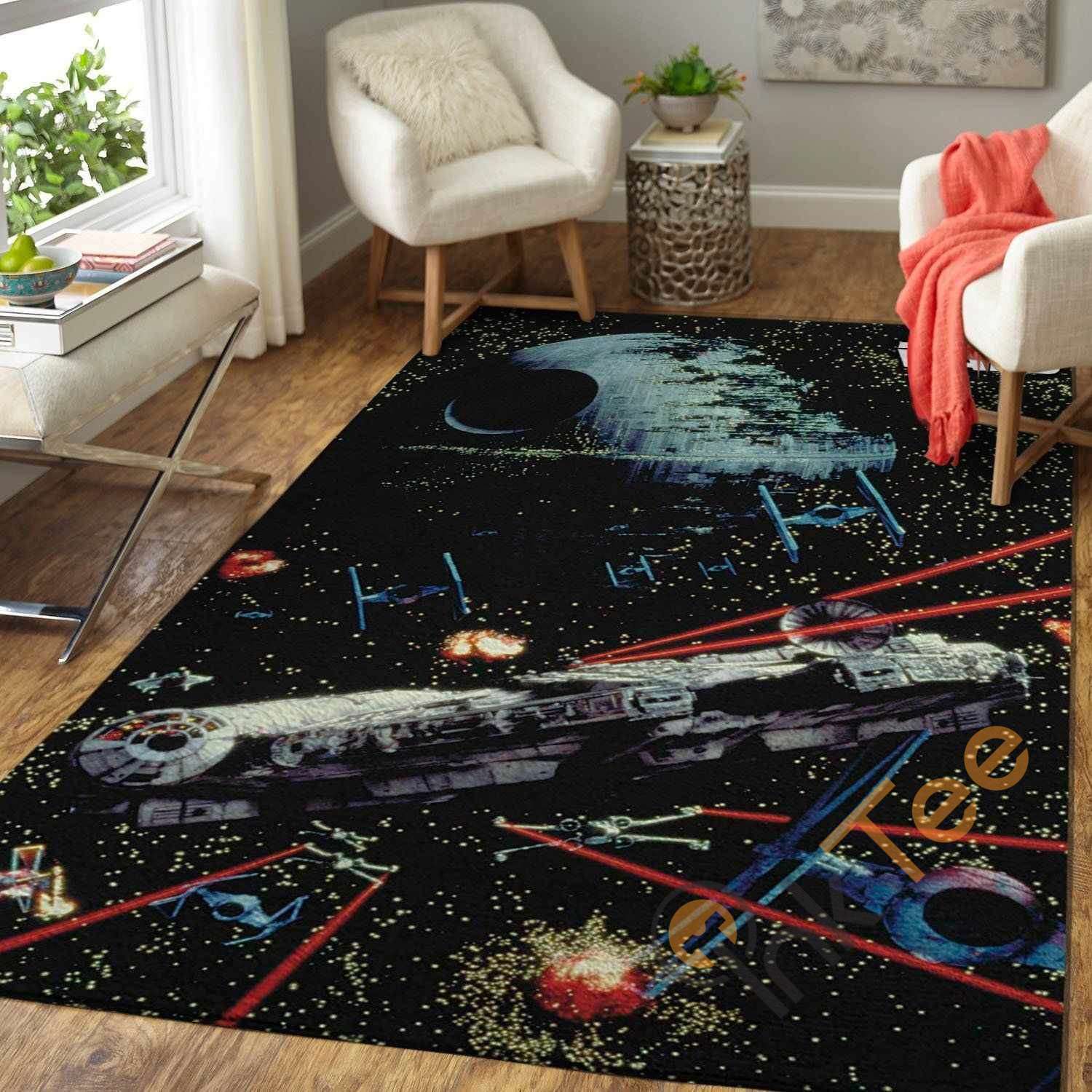 Star Wars Saga Space Area Rectangle Rug