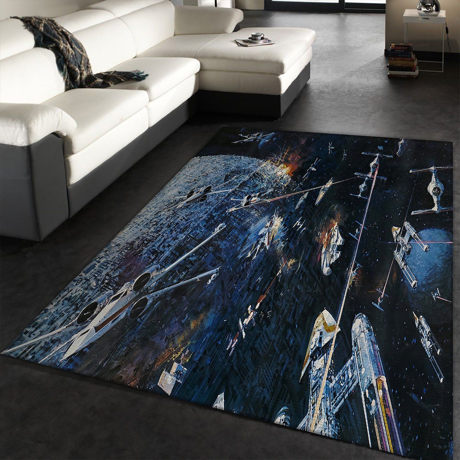 Star Wars Squadrons Rectangle Rug – Custom Size And Printing