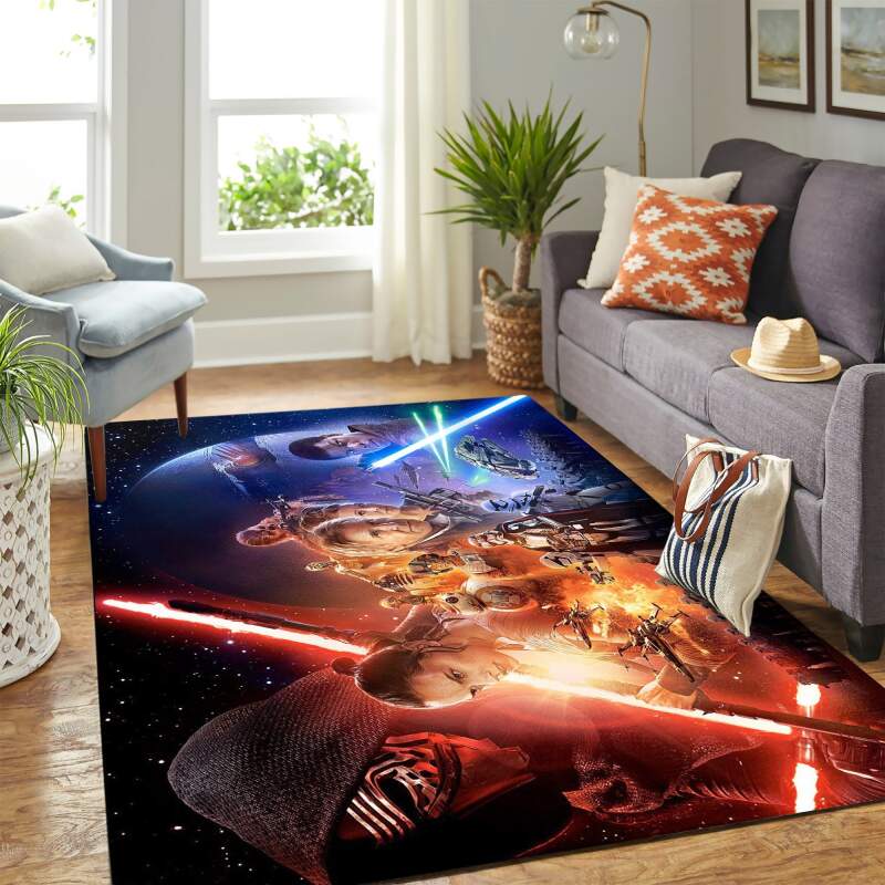 Star Wars The Force Awakens Carpet Floor Area Rectangle Rug