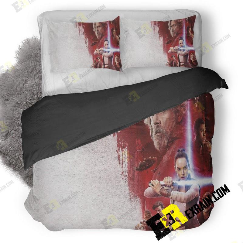 Star Wars The Last Jedi 10K Lt 3D Customized Duvet Cover Bedding Set